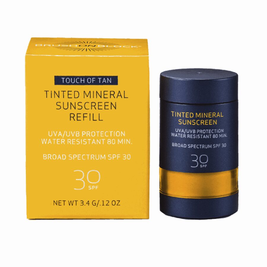 BRUSH ON BLOCK REFILL ΑΝΤΗΛΙΑΚΟ ΠΡΟΣΩΠΟΥ ΣΕ ΣΚΟΝΗ SPF30 ΜΕ ΧΡΩΜΑ
