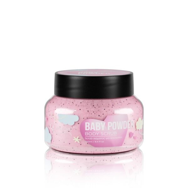 QUICKGEL BABY POWDER BODY SCRUB 200ML