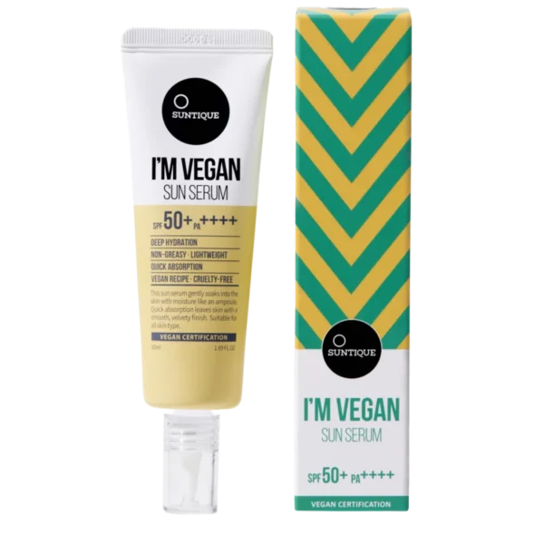 SUNTIQUE I’M VEGAN SUN SERUM SPF 50+